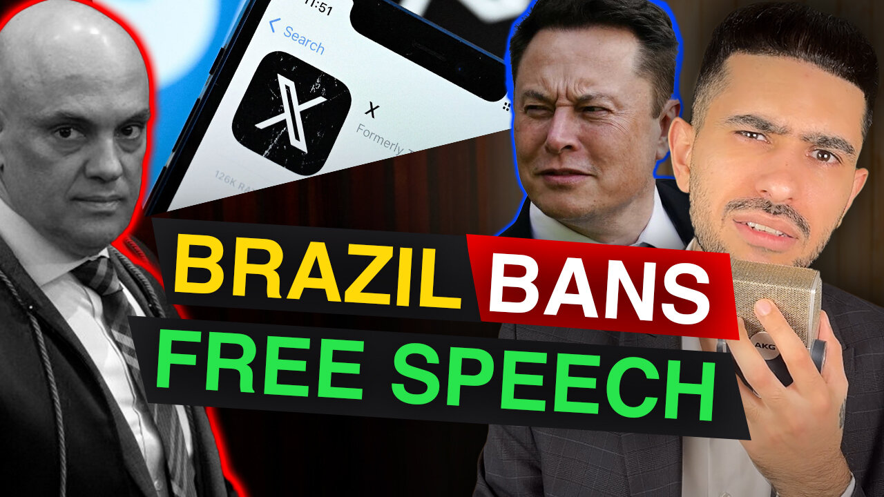 Brazil BANS Elon Musk's X in Free Speech Crackdown