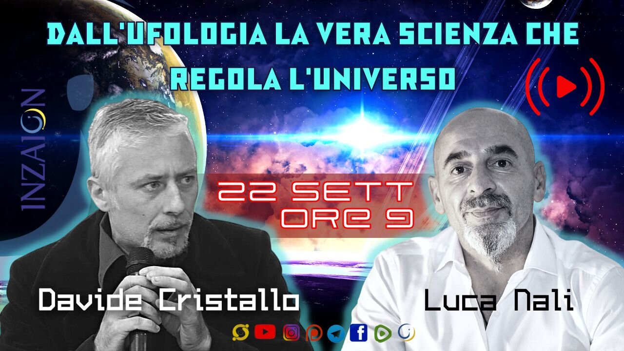 DALL'UFOLOGIA LA VERA SCIENZA CHE REGOLA L'UNIVERSO - Davide Cristallo - Luca Nali