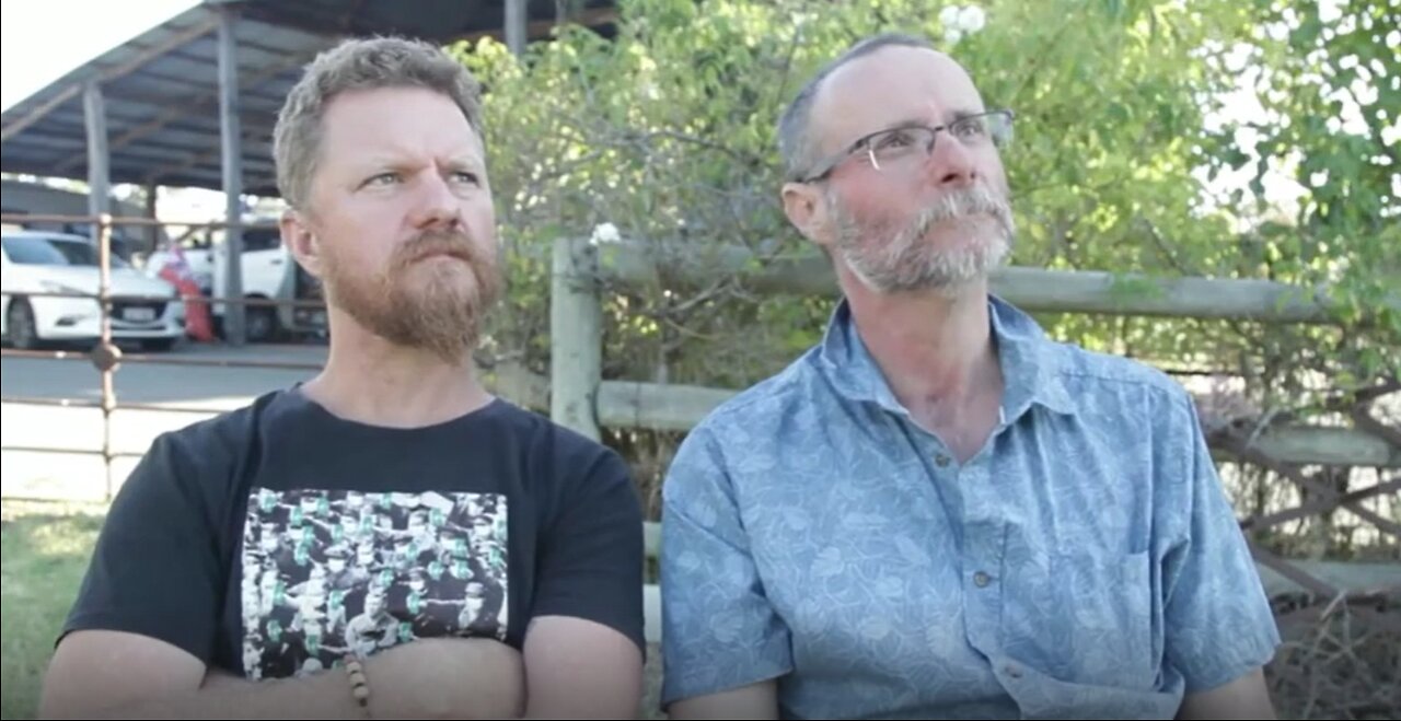 Dr Paix and Danny, on the arrest of Dr Paix in Canberra: