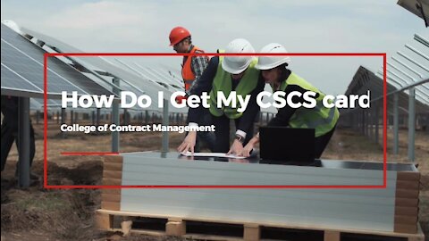 How do I get my CSCS card?