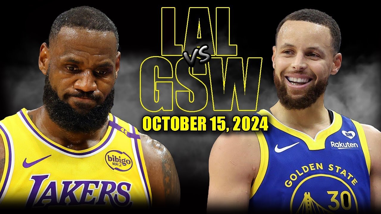 Los Angeles Lakers vs. Golden State Warriors Full Game Highlights - October 15, 2024 | NBA Preseason