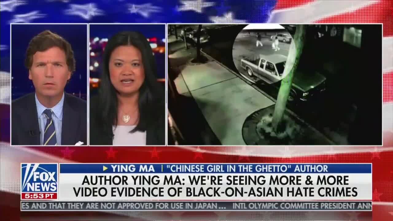 Tucker, Ying Ma Take On 'Lie' That Attacks On Asians Are Trump-Inspired