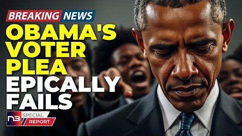 BREAKING: Obama's Black Voter Plea BACKFIRES So Hard Even Dems Are Cringing