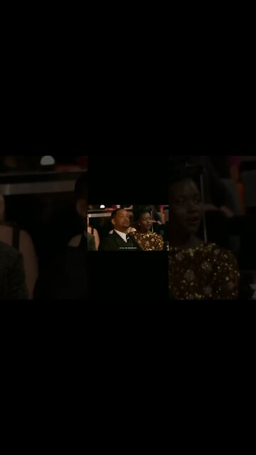 WILL SMITH DA UM TAPA NO CHRIS ROCK (POR FAZER PIADA DE MAU GOSTO)