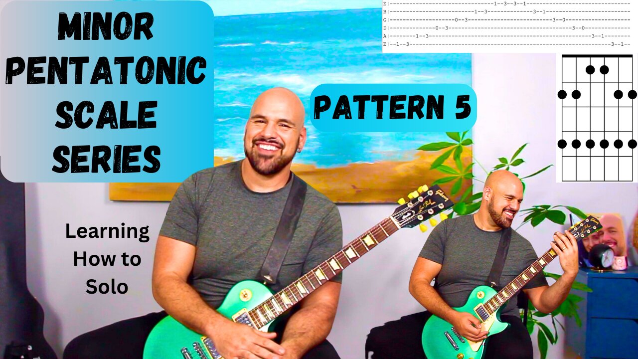 Pattern 5 - Minor Pentatonic Scale Series - Learning to Solo - Guitar Lesson