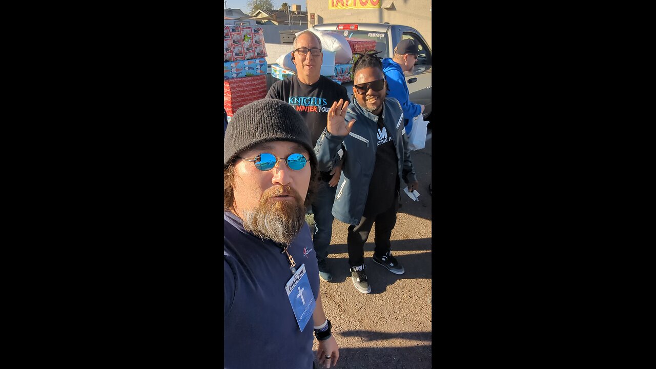 Ran into Knights of the Round Table during our Local-Mission Outreach Azknights.org 4Given.me