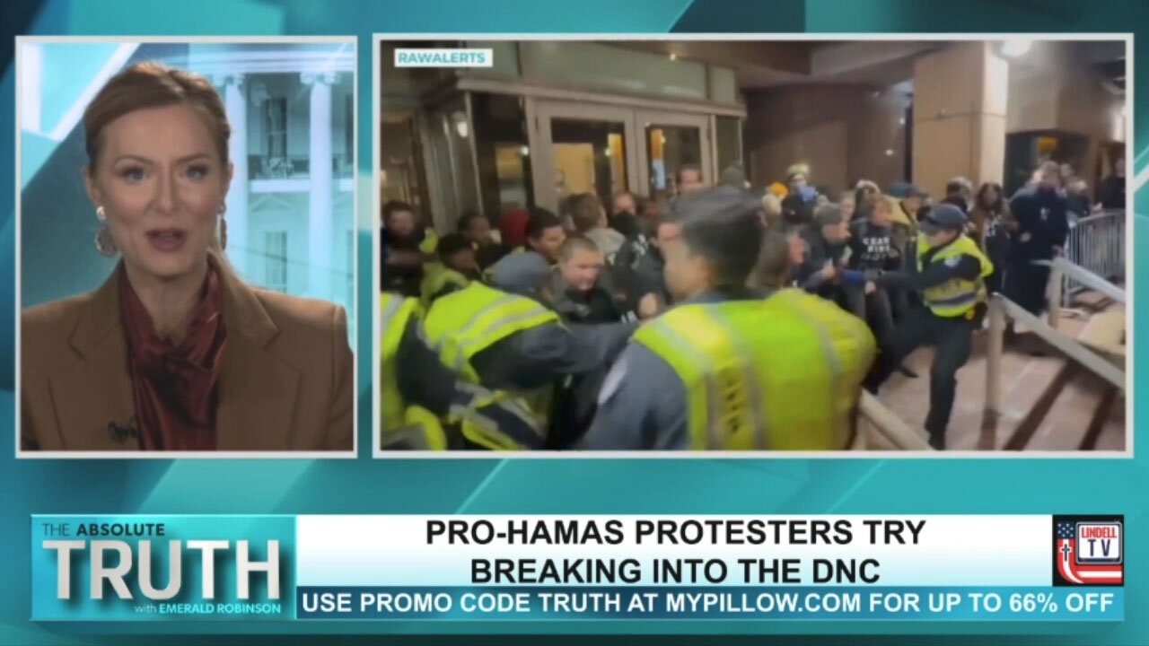 Pro-Hamas Protesters Try Breaking Into DNC