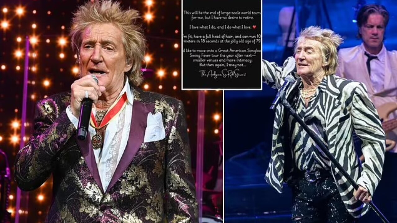 Rod Stewart Announces Retirement from World Tours