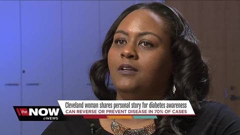 Cleveland woman shares personal diabetes "wake-up call" to promote awareness