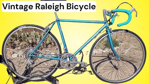 Vintage Raleigh Bicycle Restoration - Bosque Mobile Bicycle Repair