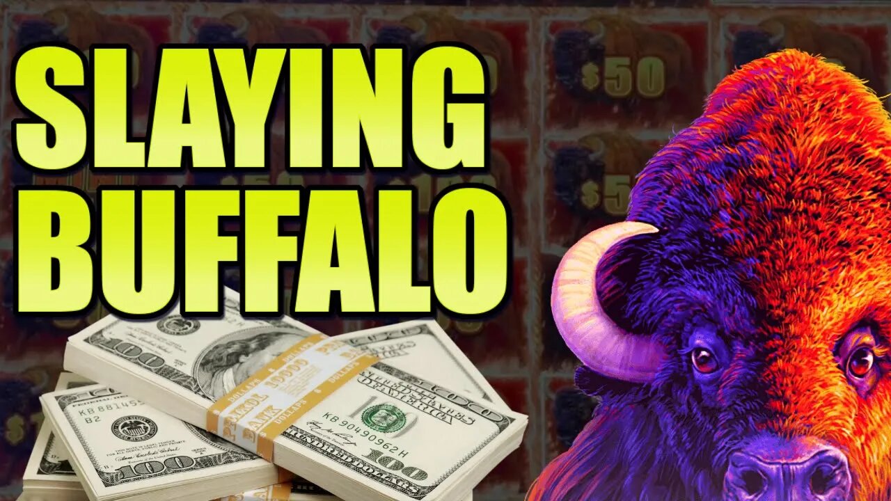 HIGH LIMIT BUFFALO Double Feature ♦️ Buffalo Link & Luxury Line Max Bet Jackpots!