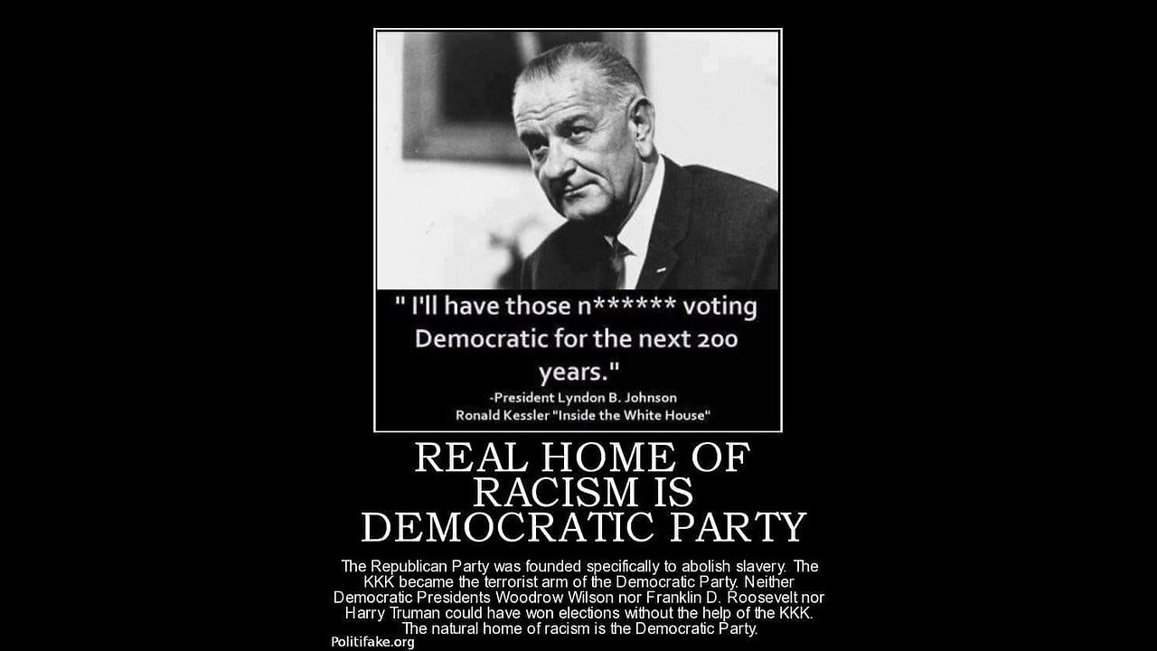 Democratic Party ♂️ Created The JIM 🐦⬛CROW 🐦⬛ South ⬇️ That Lasted Over 100 Years🔥