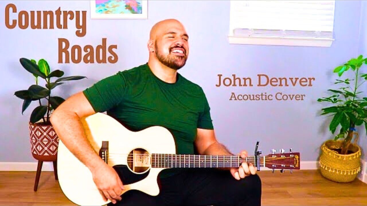 Country Roads by John Denver Acoustic Cover - Anthony Serpiello