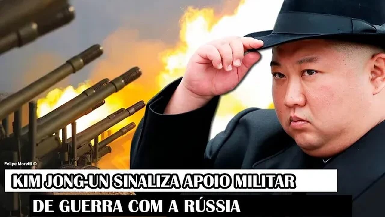 Kim Jong-Un Sinaliza Apoio Militar De Guerra Com A Rússia E Incomoda Os EUA