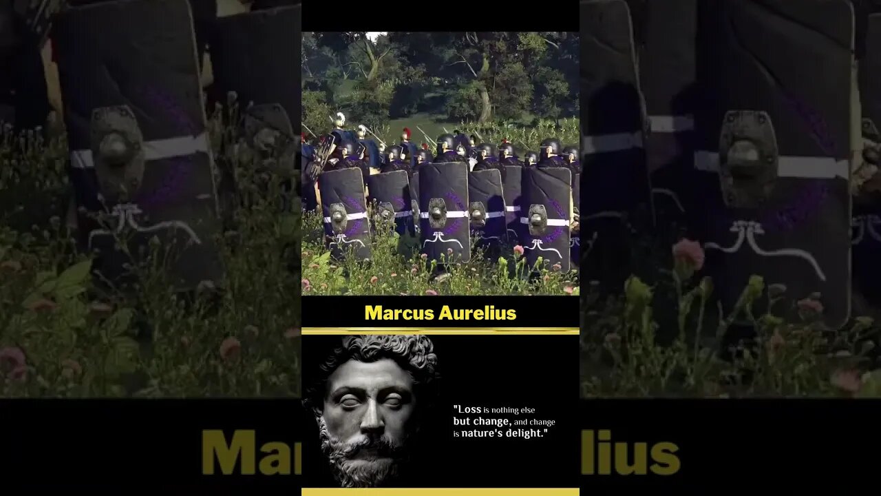 Marcus Aurelius, Very Little