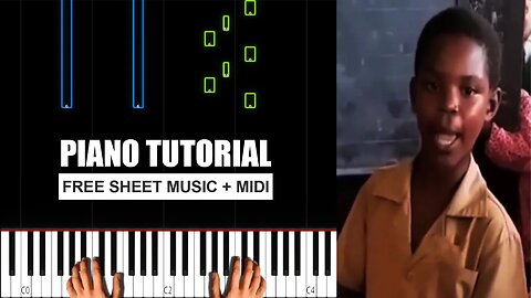 TRINIX x Rushawn - It’s a beautiful day - (MEDIUM) Piano Tutorial