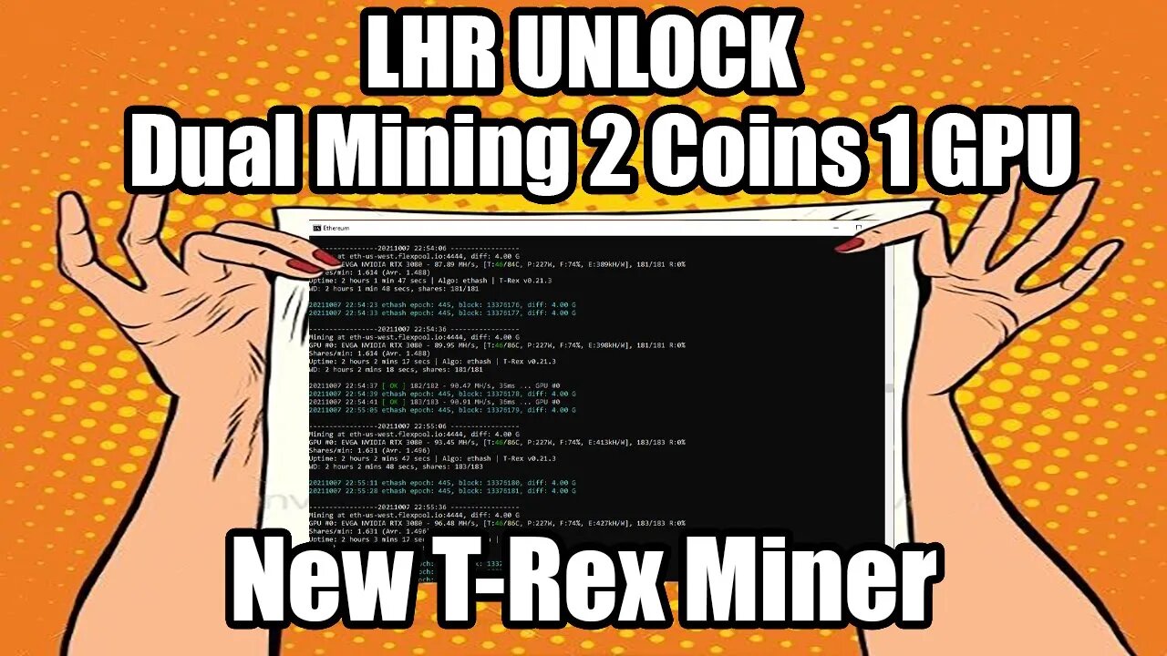 NEW Trex FULL LHR Unlock? NOPE!! | Dual Miner Claymore v2