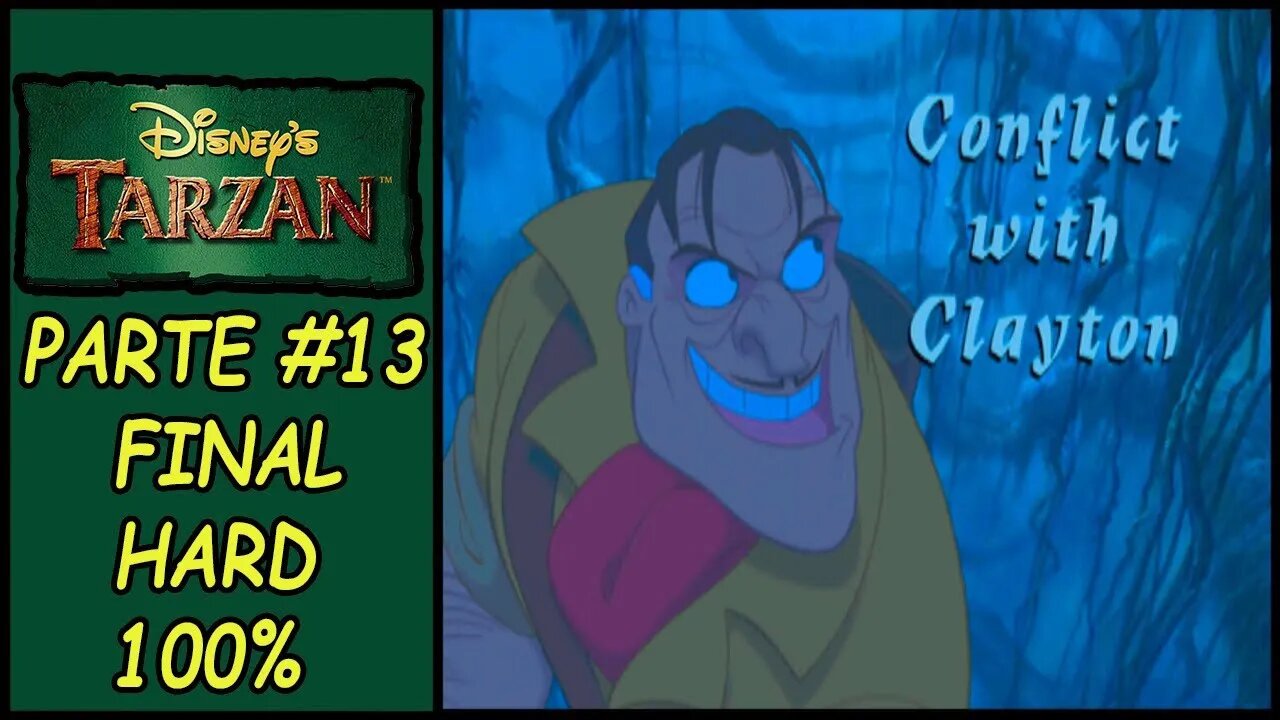 [PS1] - Disney's Tarzan - [Parte 13 Final - Conflict With Clayton - 100% - HARD]