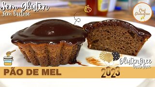 Pão de Mel - Sem Glúten e Sem Lactose