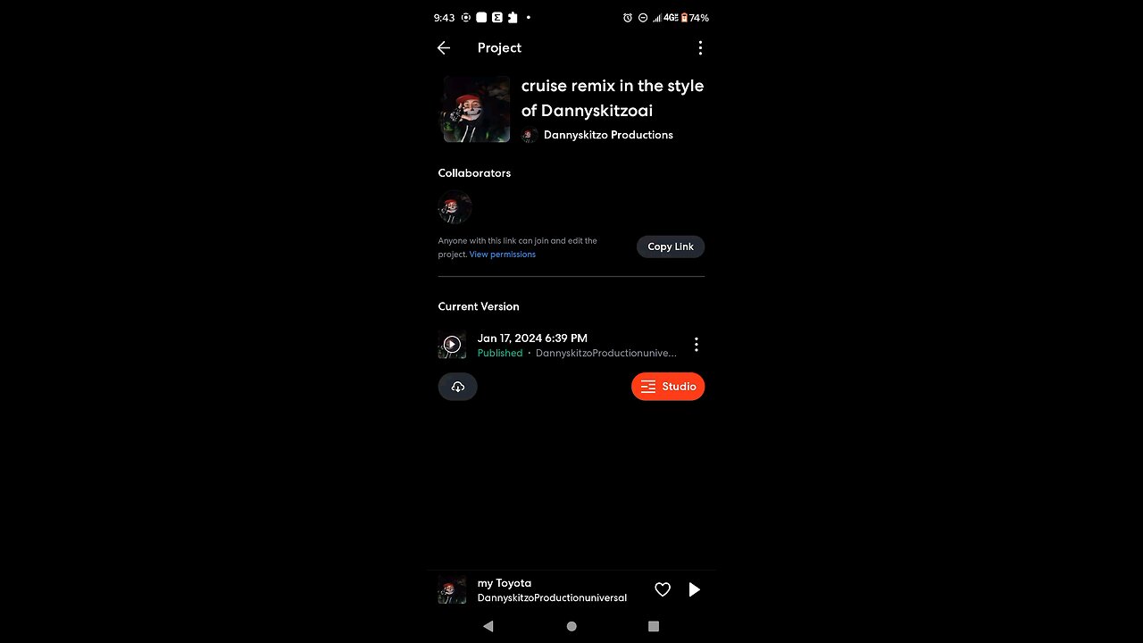 cruise cover dannyskitzo ai 100 views and I do the cover myself