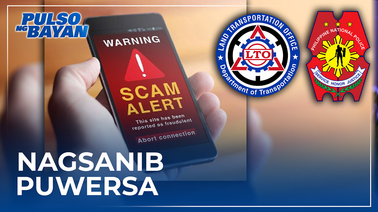 LTO, PNP nagsanib puwersa laban sa mga online scammer