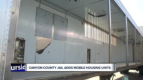 Canyon County Jail adds mobile housing units in response to overcrowding