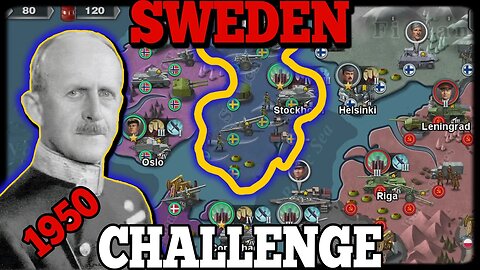 💥 CHALLENGE SWEDEN 1950 FULL WORLD CONQUEST💥