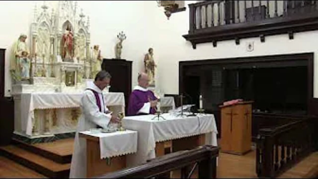 Wednesday Mass from Hot Springs