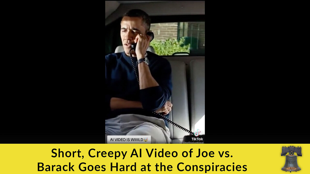 Short, Creepy AI Video of Joe vs. Barack Goes Hard at the Conspiracies