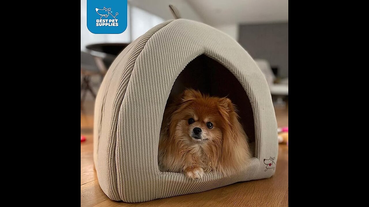 Pet Tent-Soft Bed for Dog and Cat by Best Pet Supplies - Beige