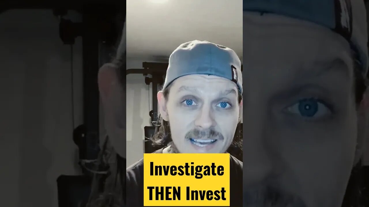 Investigate Then Invest! #shorts #investing #stocks #money