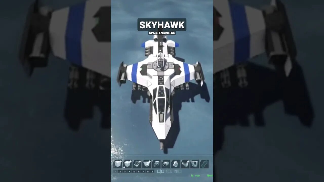La nave más avanzada para explorar Marte y otros planetas totalmente armado en Space Engineers