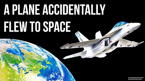 This Plane Unexpectedly Flew to Space