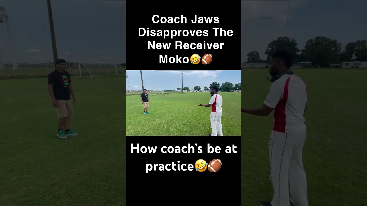 How coaches be at practice 🤣🏈 #football #watchtillend🤣