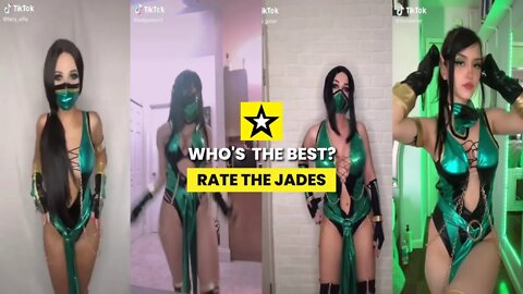 Rate the Girls: Best Jade Mortal Kombat TikTok Cosplay Contest ⚔💚