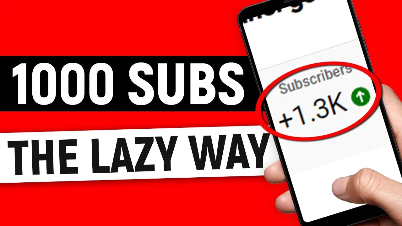 How To Get Your First 1000 Subscribers On YouTube