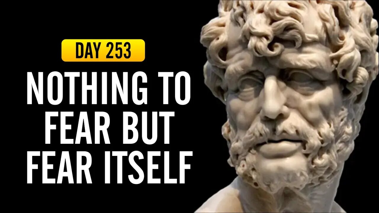 Nothing to Fear but Fear Itself - DAY 253 - The Daily Stoic 365 Day Devotional