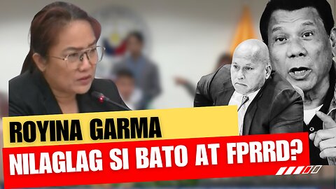 GARMA NILAGLAG SINA SEN. BATO AT FPRRD