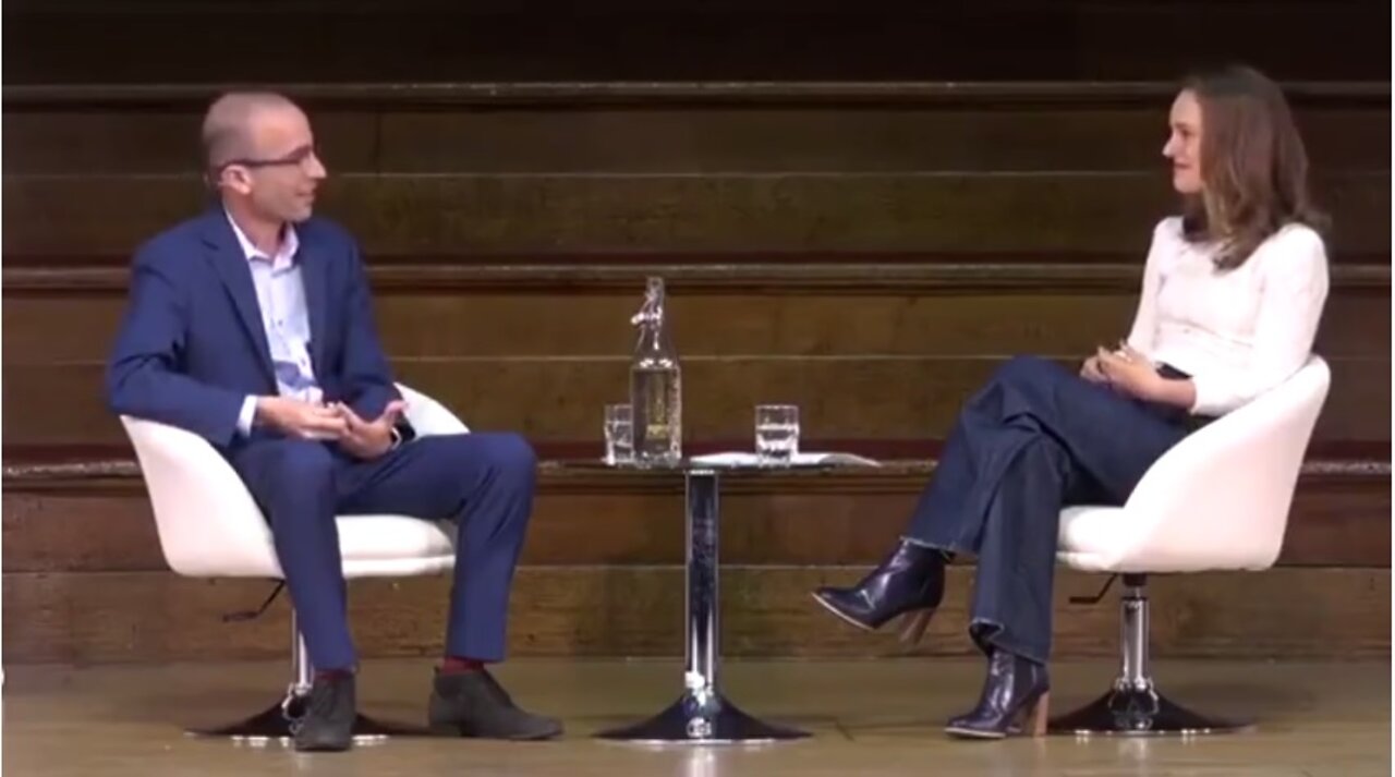 NATALIE PORTMAN AND YUVAL NOAH HARARI IN CONVERSATION | PSYCHOPATHS ARE PRESENTED AS GOOD GUYS