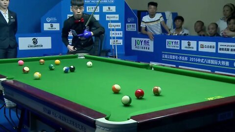 63 == Zheng Yubo Plays Brilliantly the Champion