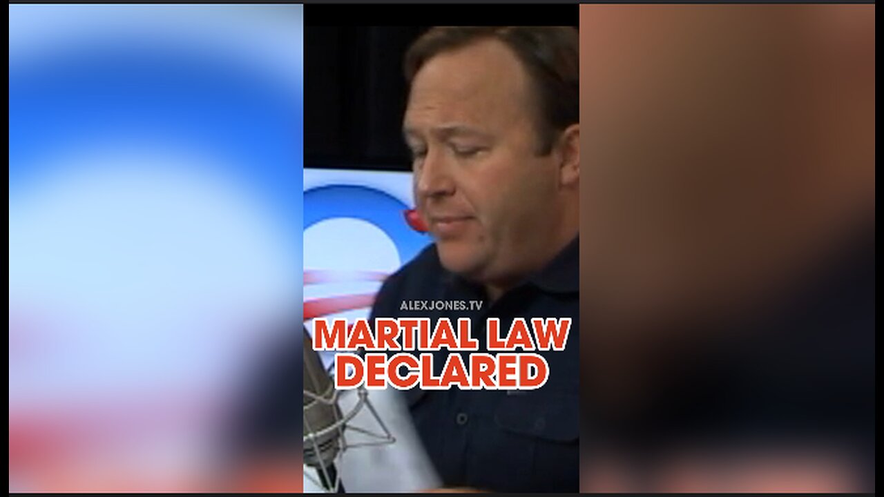 Alex Jones Warned You Stealth Martial Law Was Coming Before The Plandemic - 5/4/11