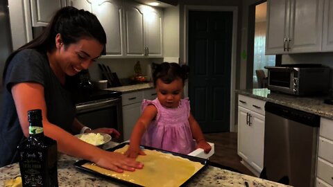 Italian Cooking Lesson: Making Pizza in Covid Lockdown with Little Aria