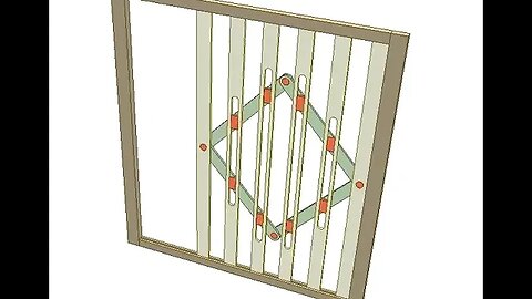 3101 Folding scissor gate 4