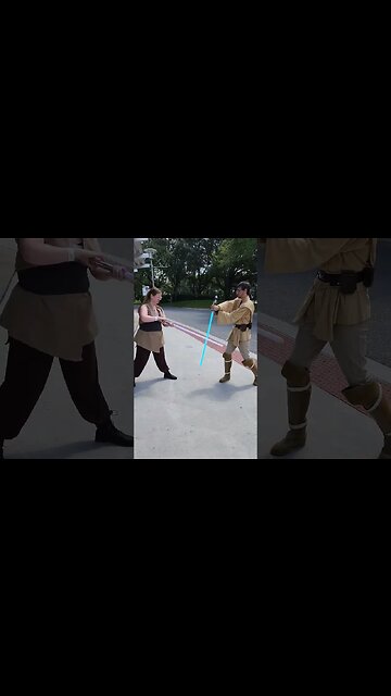 Star Wars | Lightsaber Battle | Cosplay