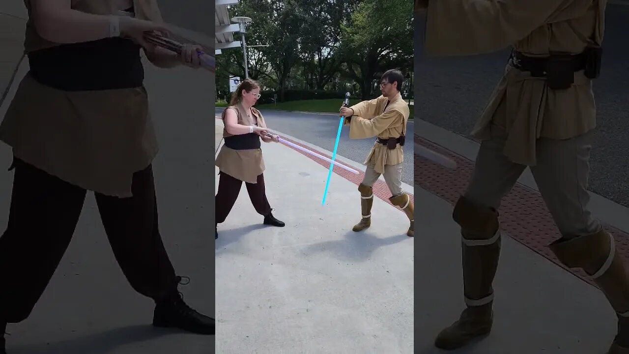 Star Wars | Lightsaber Battle | Cosplay