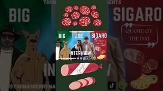 Big Joe Sigaro Interview coming very soon #BigJoe #quoteoftheday @BigJoeSigaro #subscribe
