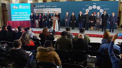 Plan conjunto para combatir el robo de Hidrocarburos. 12/27/2018