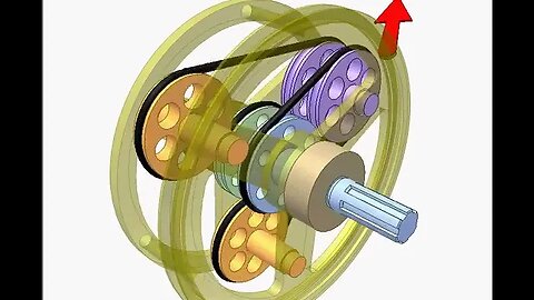 3242 Car Differential with Belt 2 or Chains