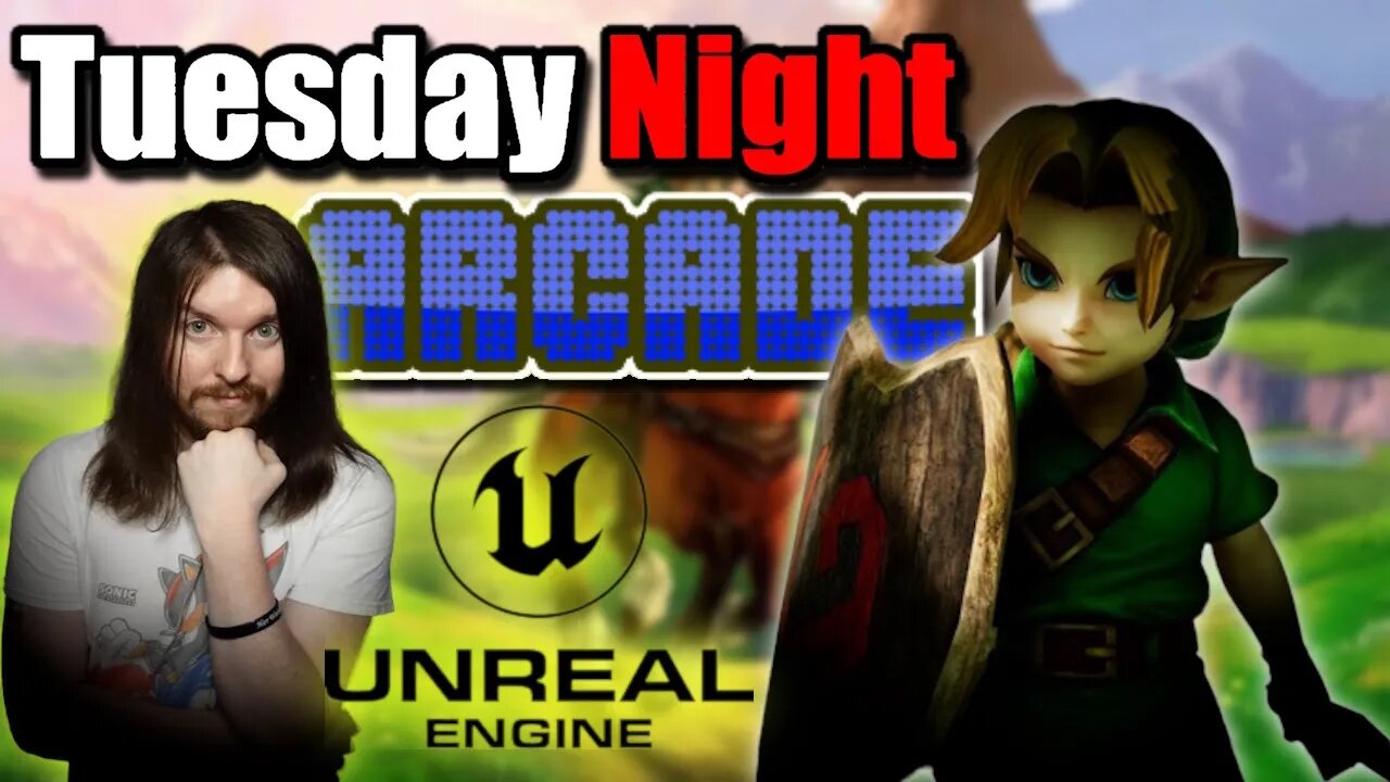 Tuesday Night Arcade - Ocarina of Time Unreal Engine 5 - The Legend of Zelda and Chatting