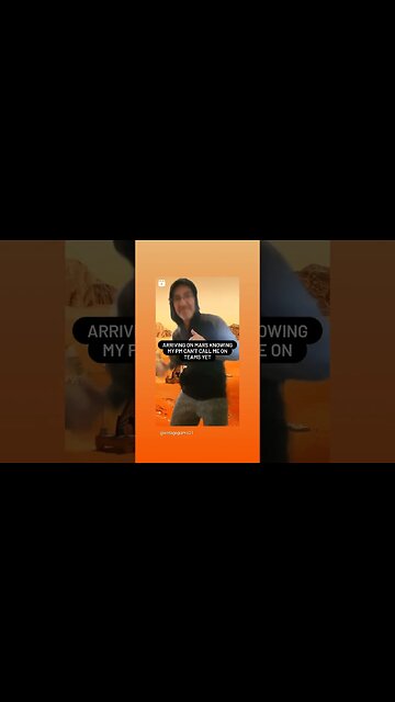 NO TEAMS CHAT ON MARS